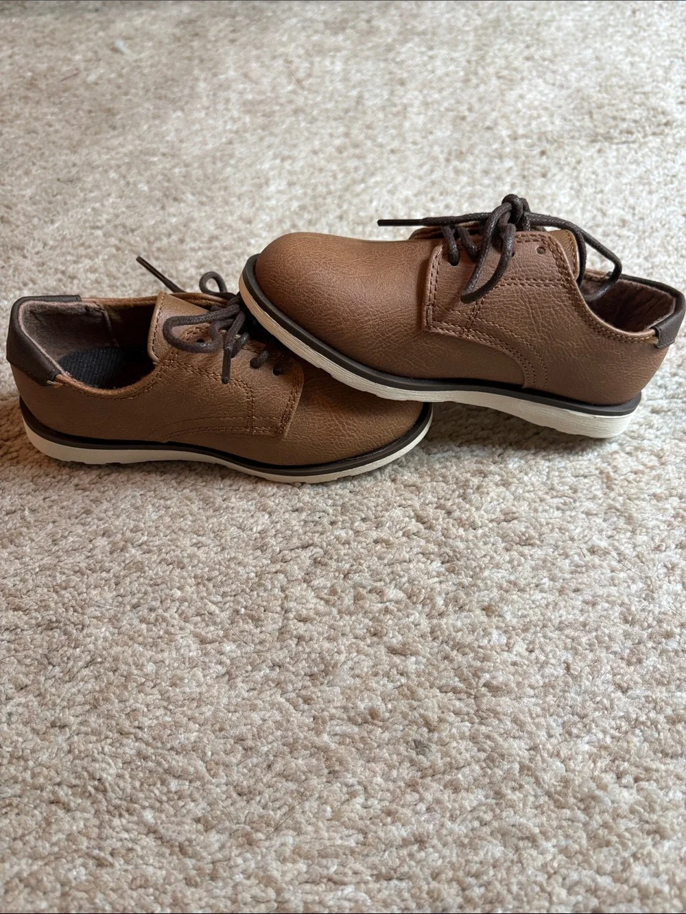 Children’s Place Brown Casual Lace-Up Shoes